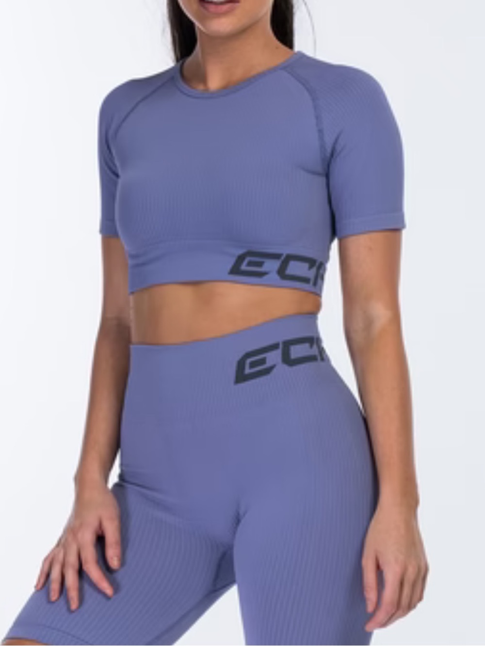 ECHT Arise Comfort Two Piece Set in Velvet Blue